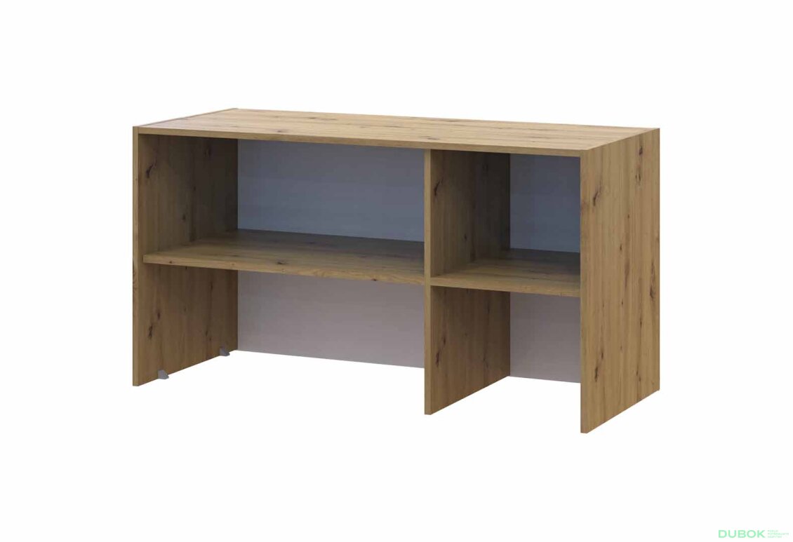 Obrázek 6 - Nástavba Rondi 3 dřevotříska 121x52x65 dub artisan / kašmír
