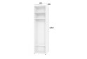 Obrázek 2 - Korpus modul 1 (h-2400*800) nymphaea alba Space