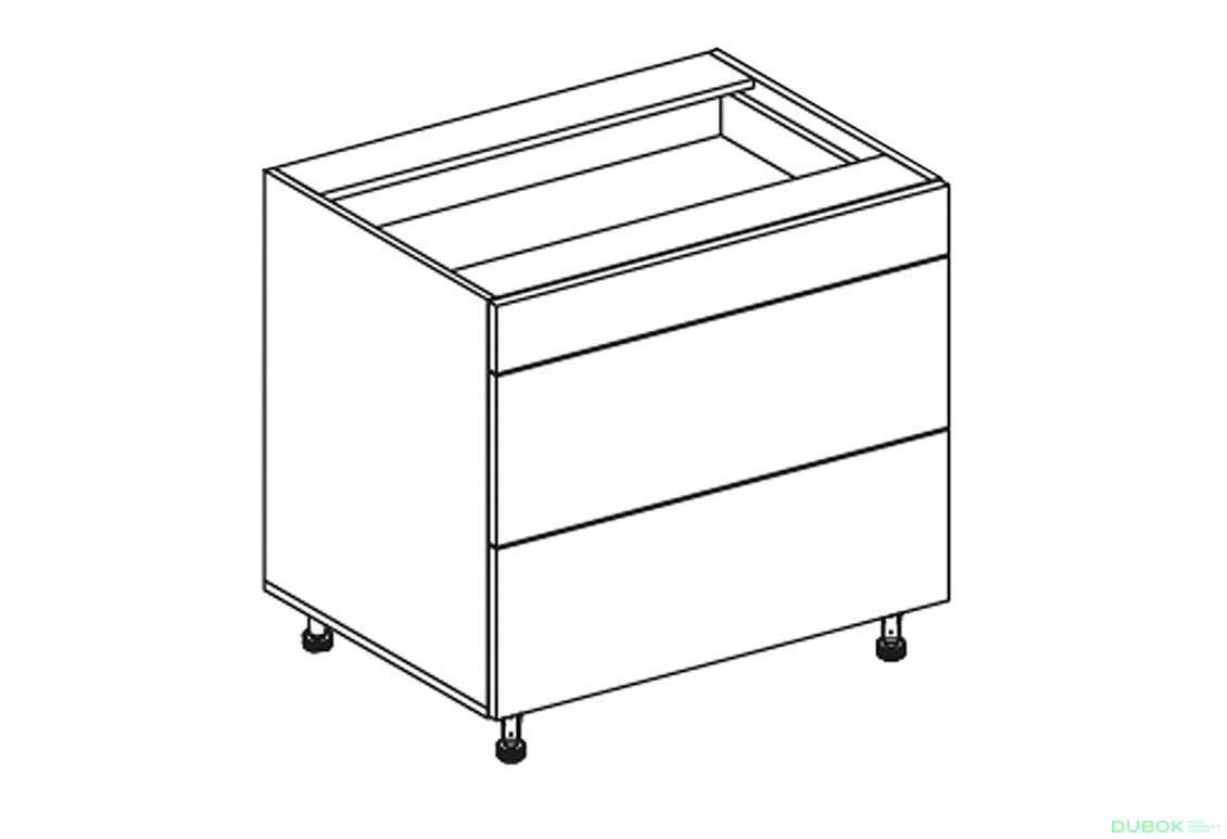 Korpus N 80 3Z (1+2) LUX