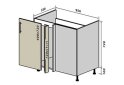 Obrázek 1 - N15 Zátka dřez 1D 95 Interno Glaňec Luxe
