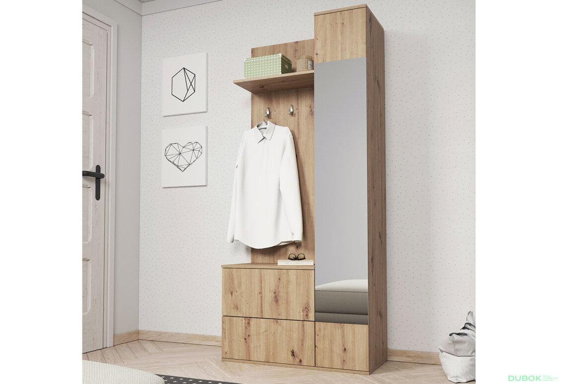 Předsíňová sestava Green dub artisan