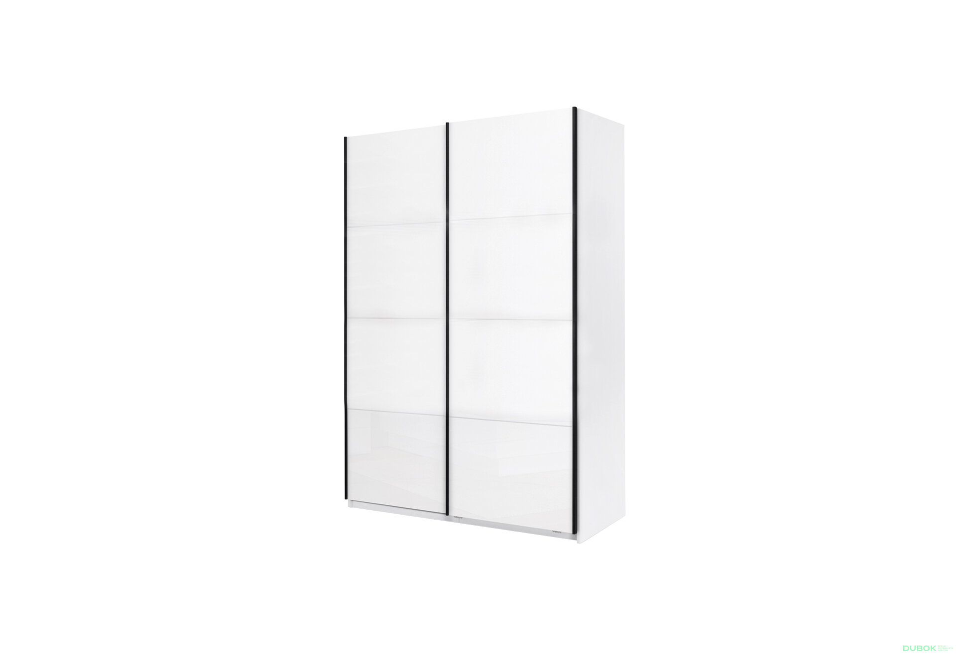 Obrázek 1 - Skříň s posuvnými dveřmi 1.5х2.1m (Dveře bílý lesk) Mila