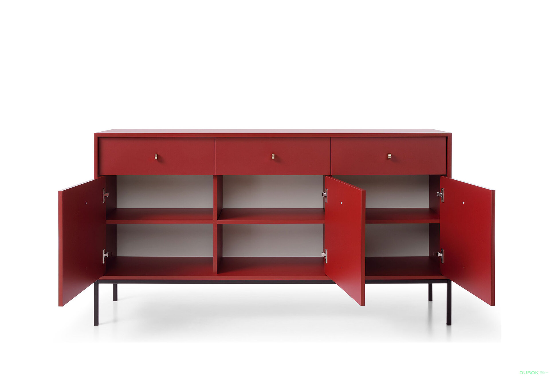 Obrázek 4 - Komoda MKSZ154 Mono bordo