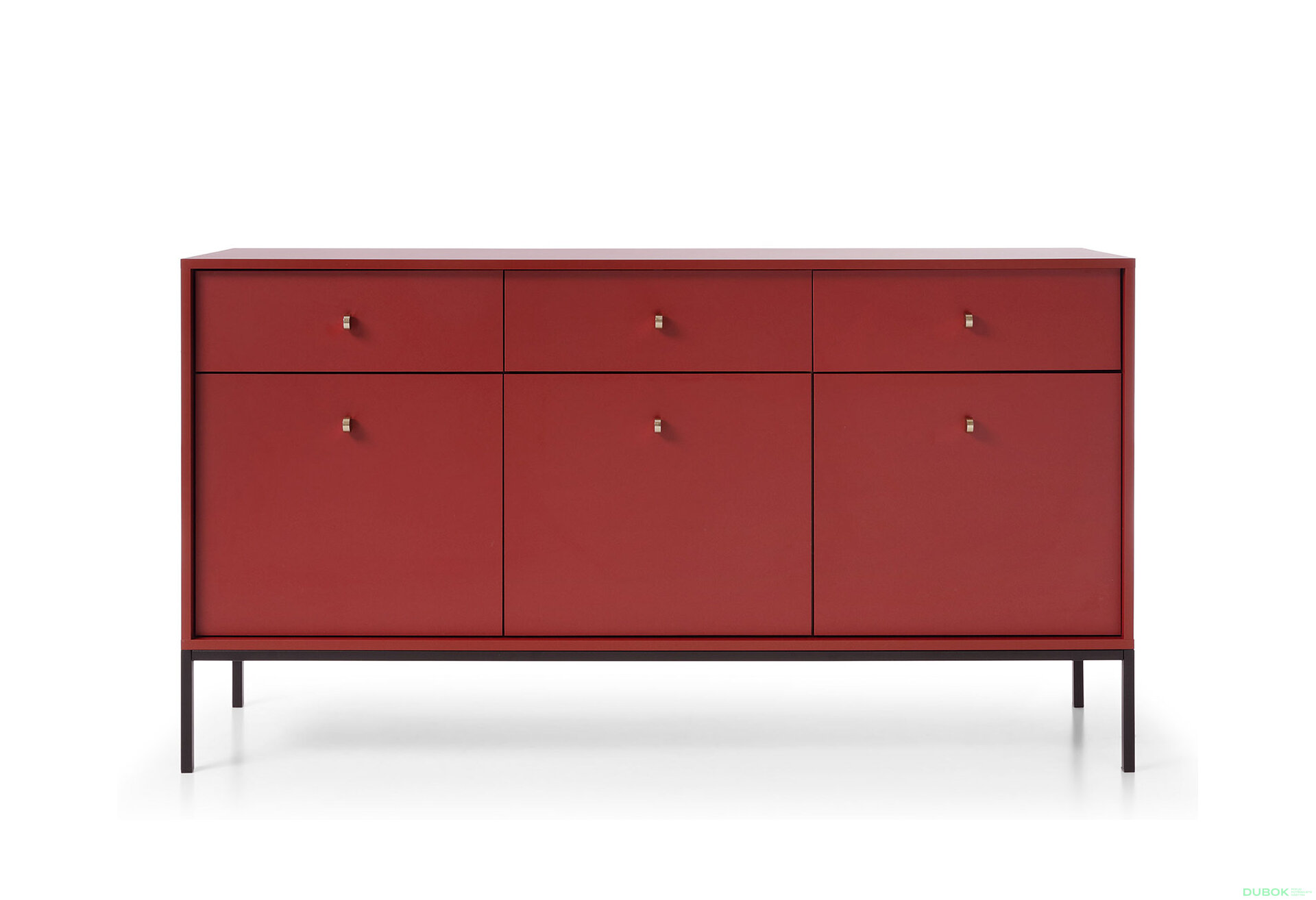 Obrázek 2 - Komoda MKSZ154 Mono bordo