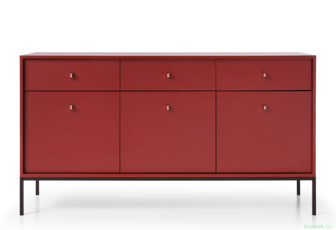 Obrázek 2 - Komoda MKSZ154 Mono bordo