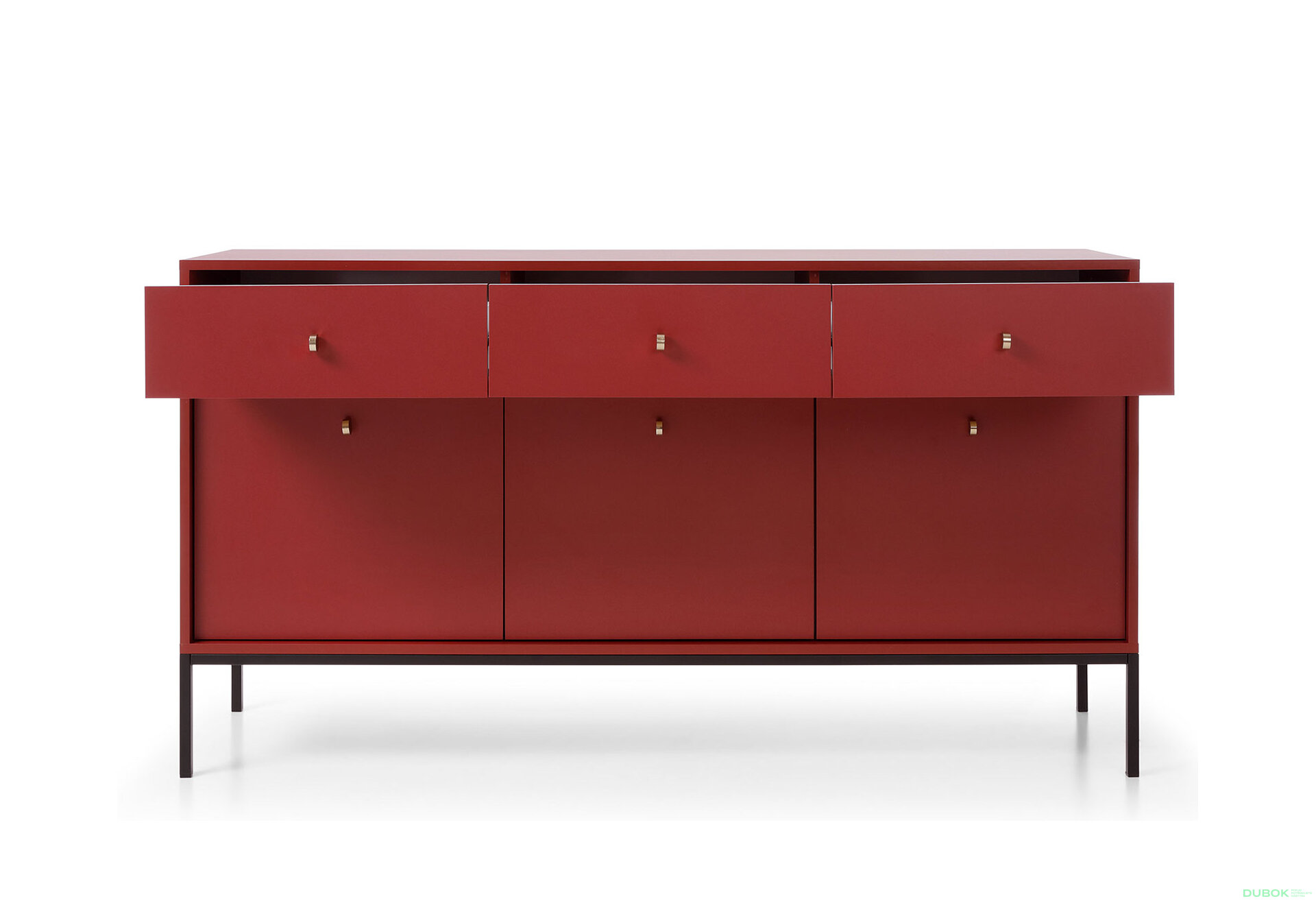 Obrázek 3 - Komoda MKSZ154 Mono bordo