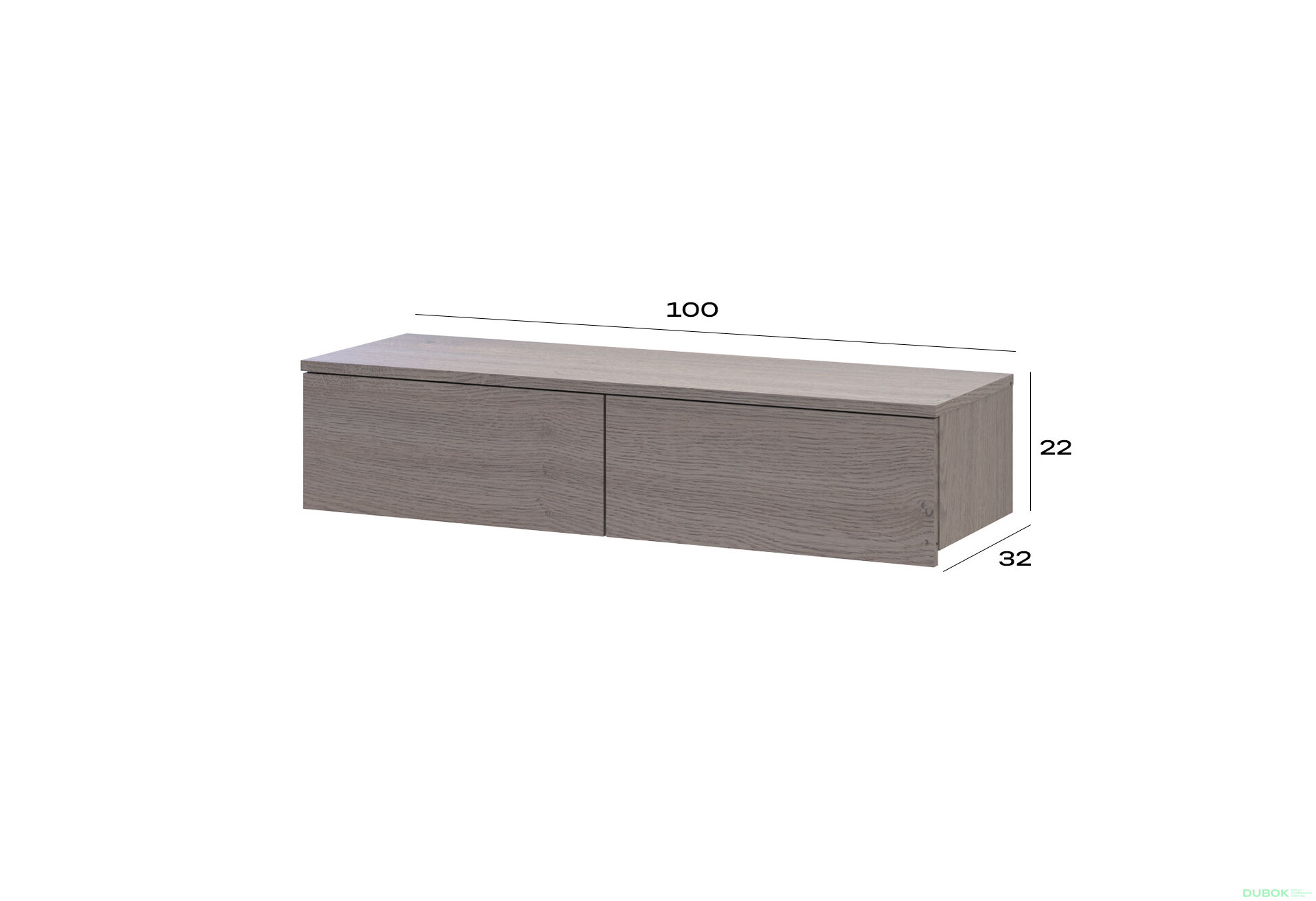 Obrázek 7 - Toaletní stolek Levía cannolo 2š 100x32x22