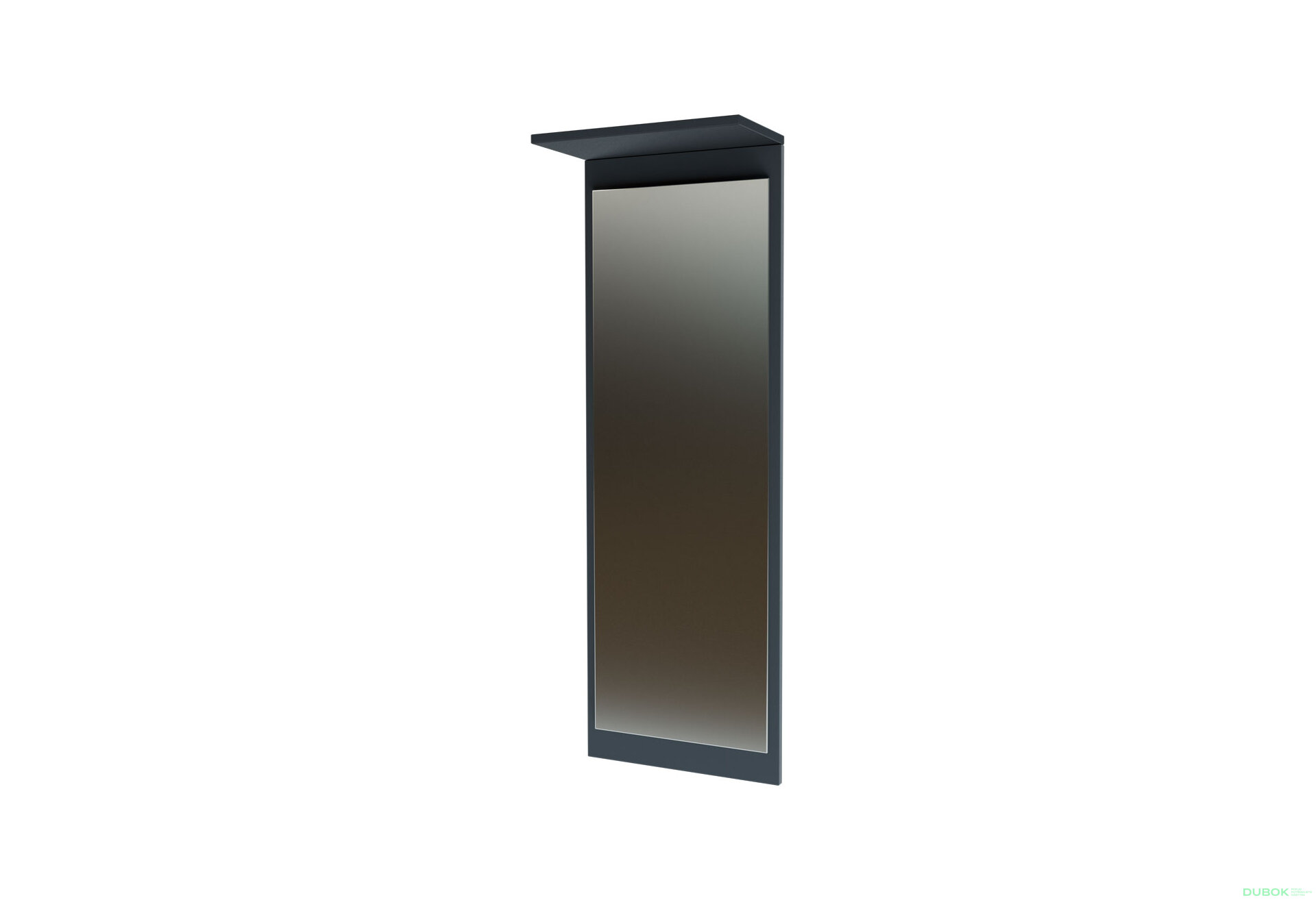 Obrázek 1 - Zrcadlo Stephanie 40x115 cm Antracit