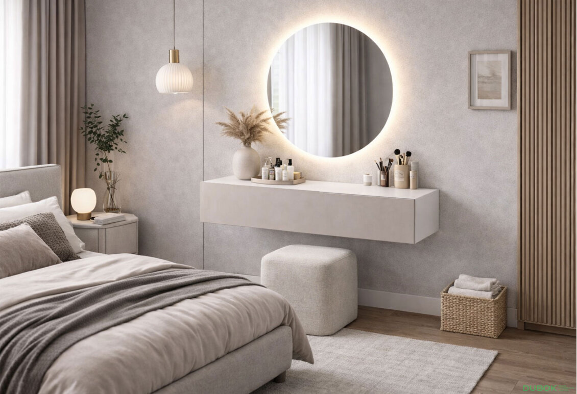 Obrázek 2 - Toaletní stolek 80 cm nymphaea alba / kašmír Space