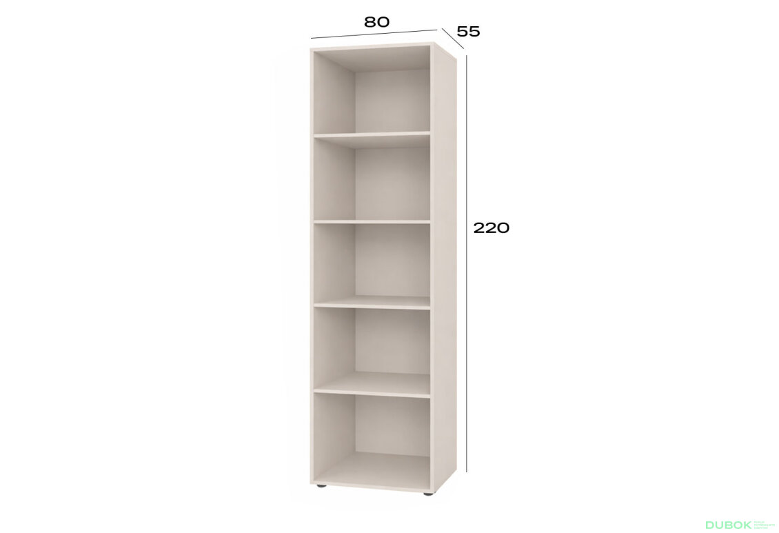Obrázek 2 - Korpus modul 3 (h-2200*800) kašmír Space