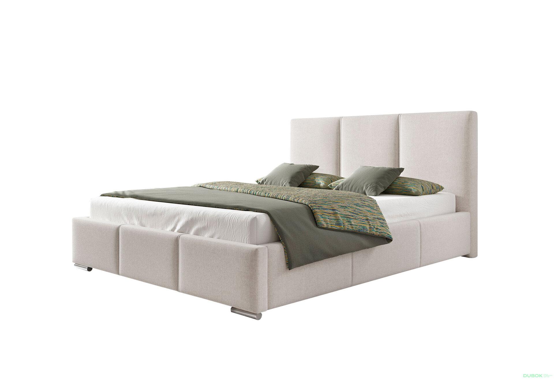 Obrázek 1 - Postel Parma 160x200 Solid 03 Davis Chrom F4