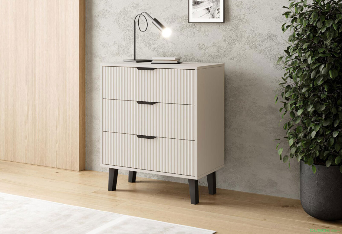 Obrázek 2 - Komoda Borg Duo 3Š kašmír