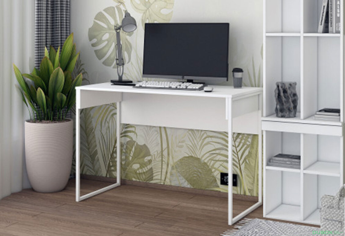 Obrázek 2 - Psací stůl Bart Lite 120 cm Bílý
