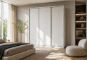 Obrázek 2 - Skříň s posuvnými dveřmi 2700х2400x600 3LTD nymphaea alba, profil stříbrný