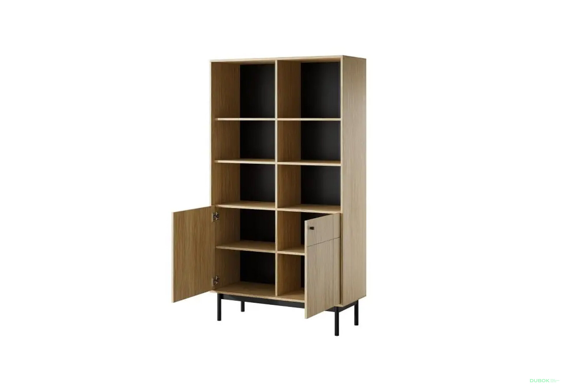 Obrázek 3 - Regál R104 dub linea Japandi