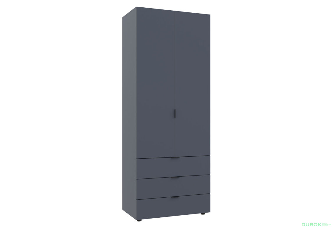 Obrázek 4 - Skříň dvoudveřová Gelar 77.5 cm Grafit
