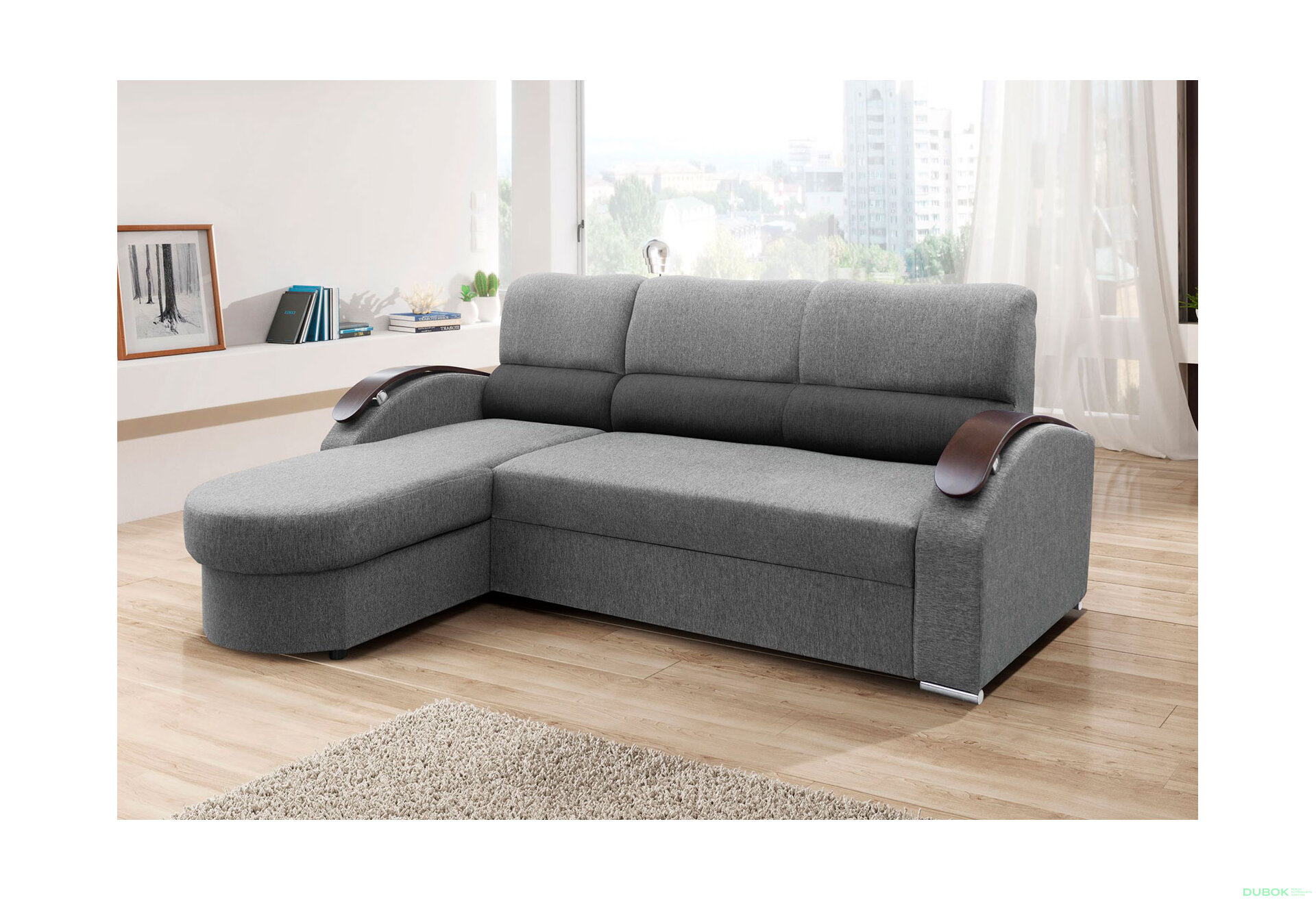 Obrázek 2 - Sedací souprava Megan D Bahama 31 + Bahama 35 / typ L