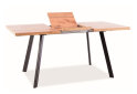 Obrázek 7 - Stůl Brick 120(160)x80 dub artisan / černý Vystavený kus