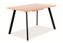 Obrázek 2 - Stůl Brick 120(160)x80 dub artisan / černý Vystavený kus