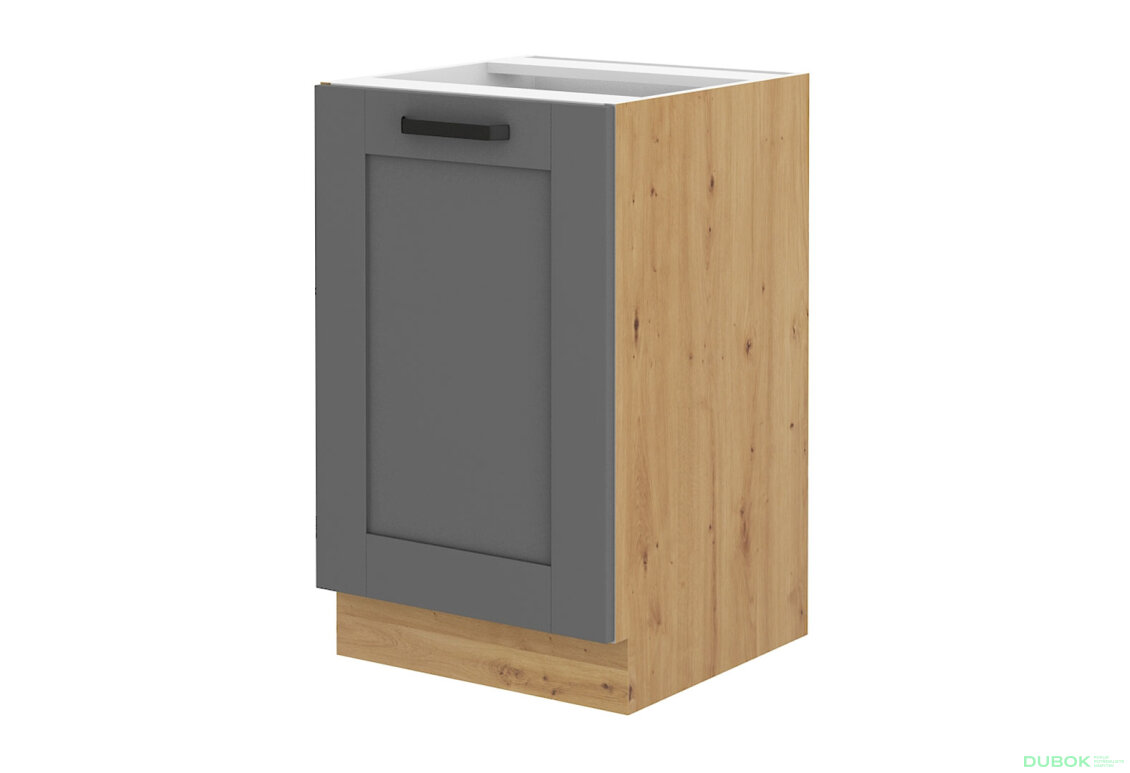 Obrázek 5601 - Kuchyňská sestava 2.8x1.7 m Luna artisan / dust grey