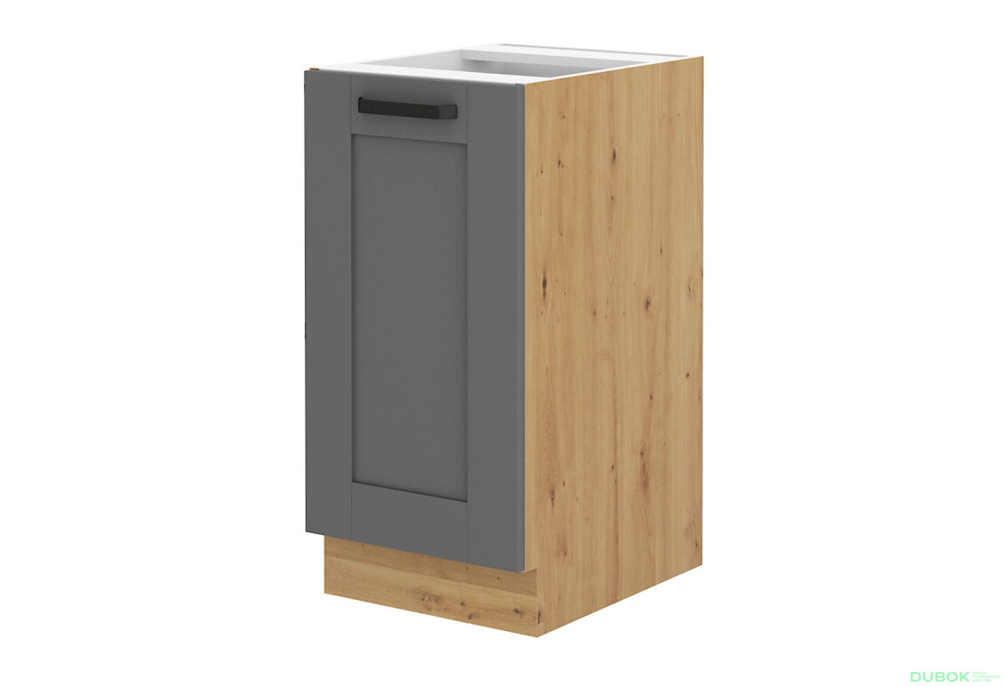 Obrázek 5603 - Kuchyňská sestava 1.2+2.4 m Luna artisan / dust grey