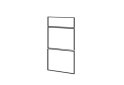 Obrázek 1 - Fasáda f š 400 (1+2) Flat