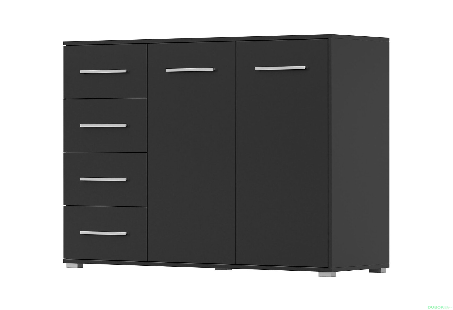 Obrázek 1 - Komoda Frida 01 135 2D4S černá