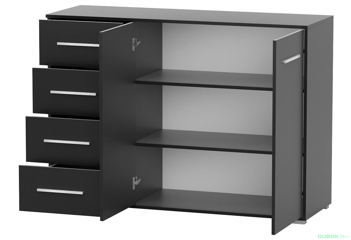 Obrázek 6 - Komoda Frida 01 135 2D4S černá