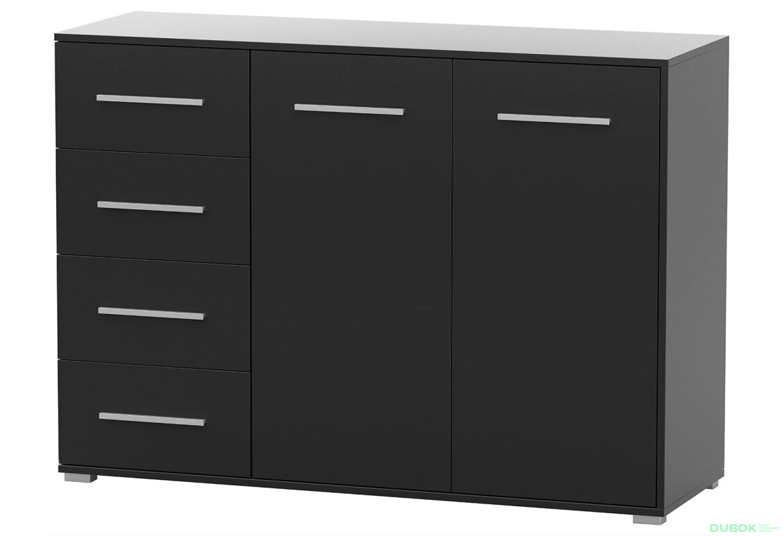 Obrázek 4 - Komoda Frida 01 135 2D4S černá