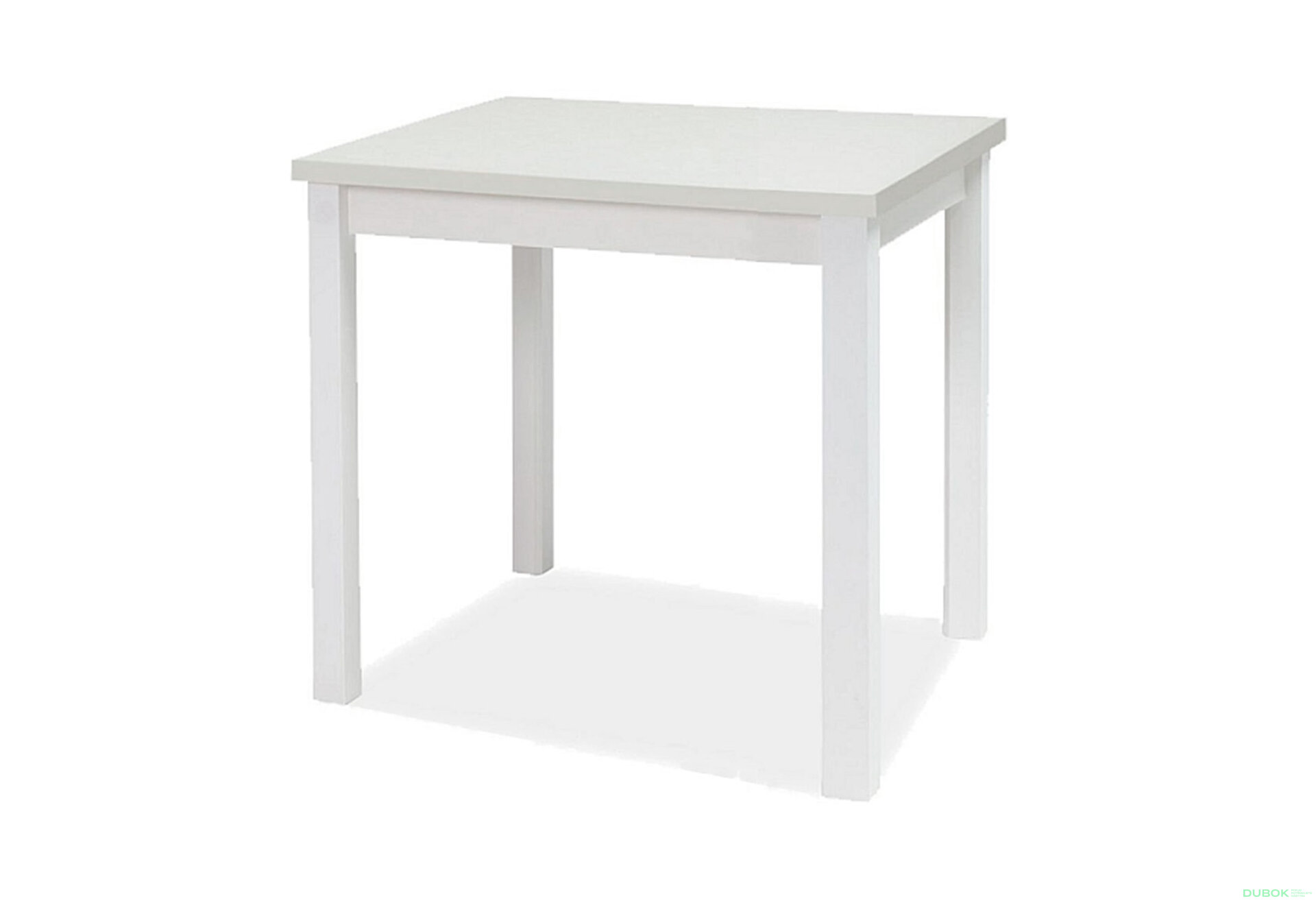 Obrázek 1 - Stůl Adam 90x65 bílý mat