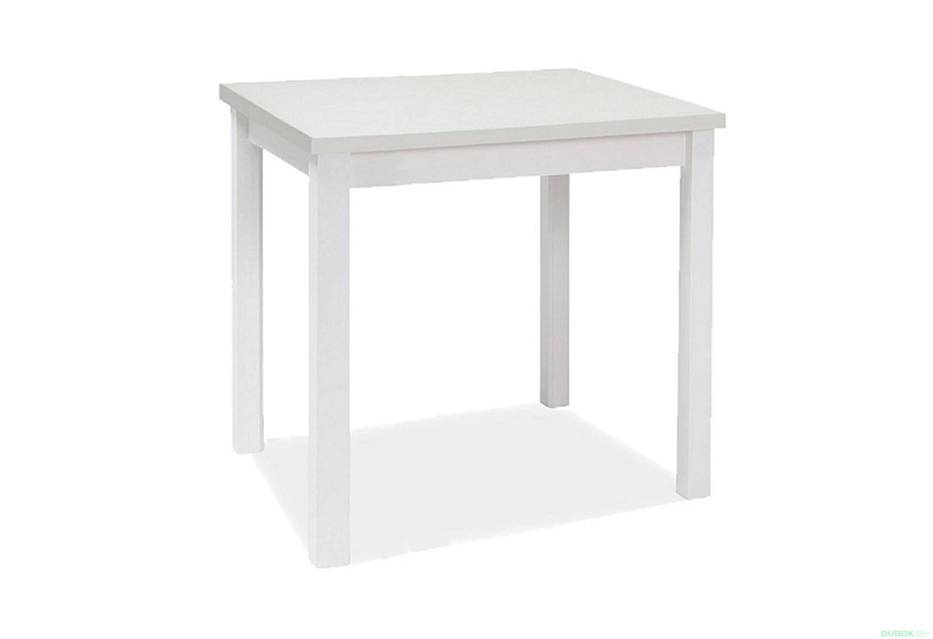 Obrázek 2 - Stůl Adam 90x65 bílý mat