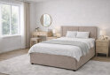 Obrázek 2 - Postel Fro Sol 160x200 s roštem, úložným prostorem Mono 233, béž