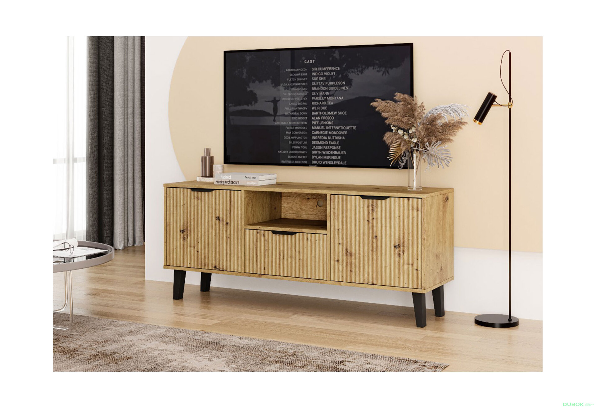 Obrázek 2 - TV stolek Borg Duo 2d1s dub artisan