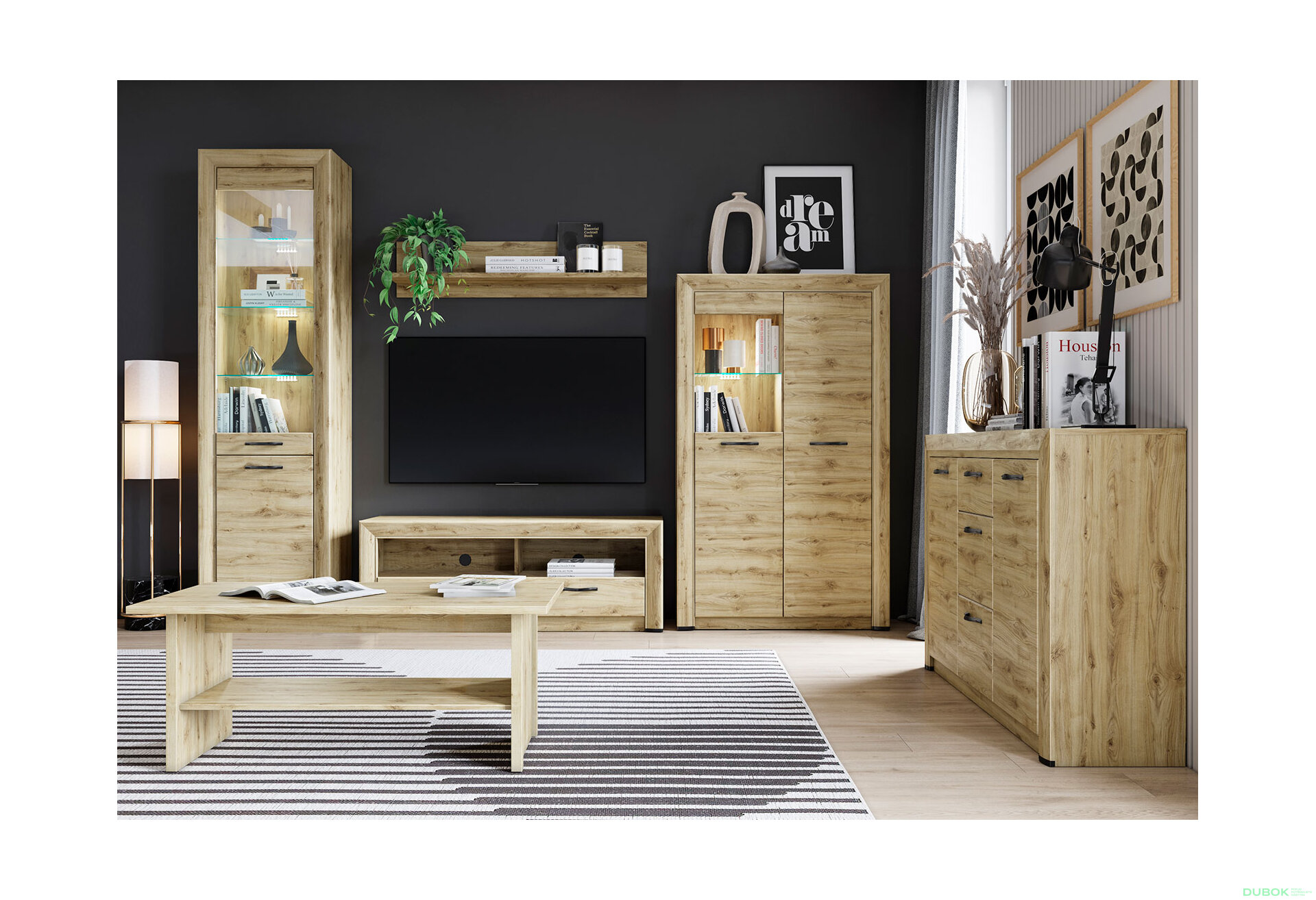 Obrázek 1 - Modulární systém Sapori dub navarra