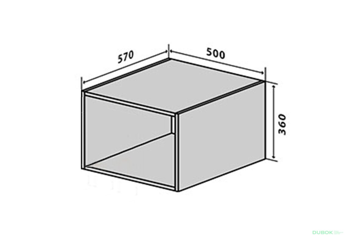 Skříň č. 62 v 500*360 Luxe