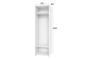 Obrázek 2 - Korpus modul 1 (h-2200*800) nymphaea alba Space