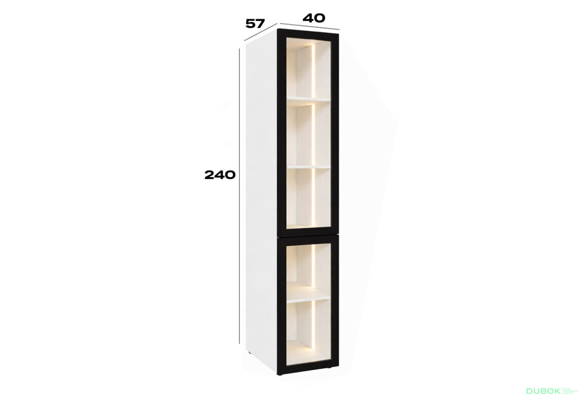 Obrázek 2 - Modul s osvětlením (v-2400*400) nymphaea alba Space
