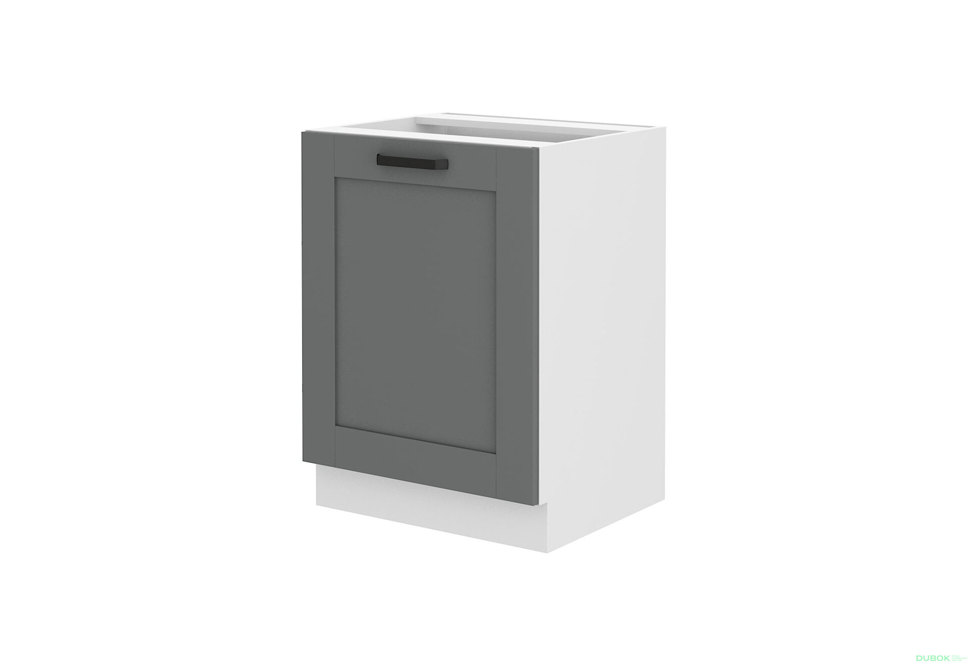 Obrázek 4533 - Kuchyňská sestava 1.2+2.4 m Luna bílý / dust grey