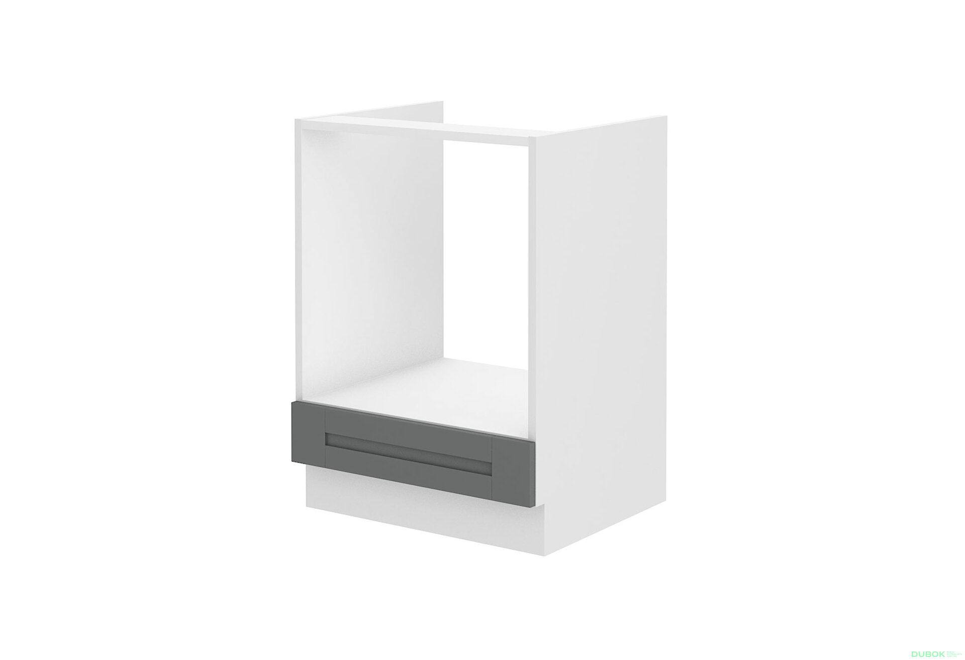 Obrázek 4534 - Kuchyňská sestava 2.5 m Luna bílý / dust grey