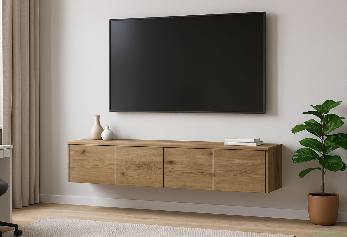 Obrázek 2 - TV stolek Levía dub evoke 4dv 160x35x33