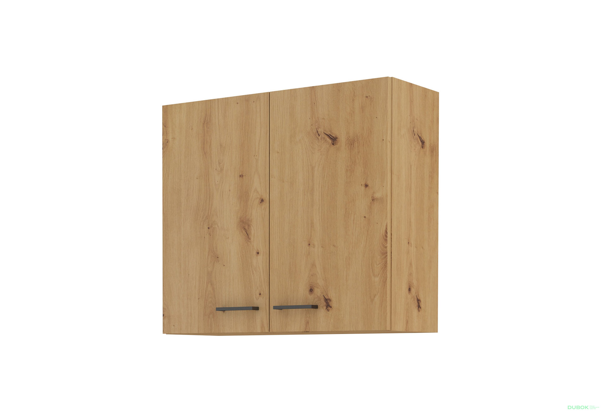 Obrázek 5351 - Kuchyňská sestava 3.0 m dub artisan / černý mat Modena