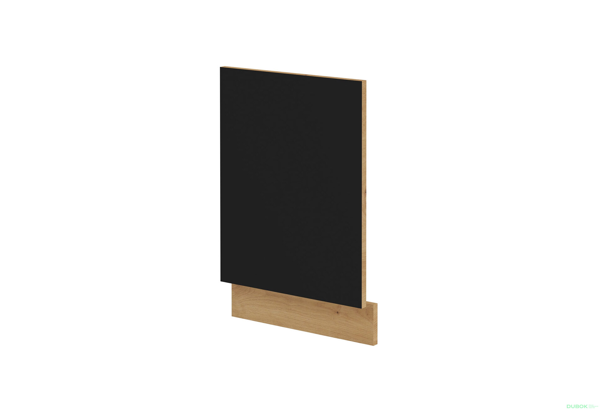 Obrázek 1 - ZM 570x446 dvířka dub artisan / černý mat Modena