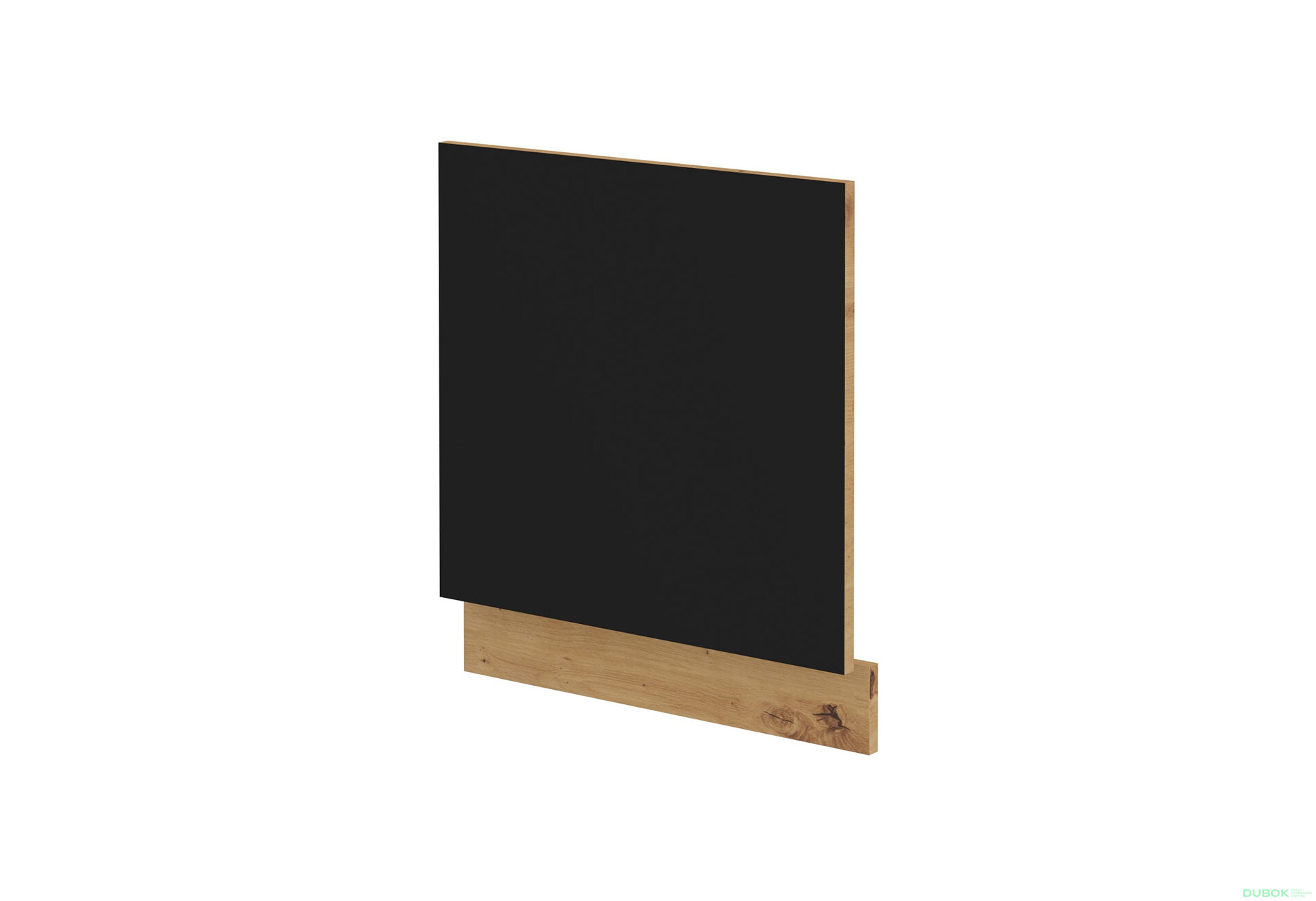Obrázek 1 - ZM 570x596 dvířka dub artisan / černý mat Modena