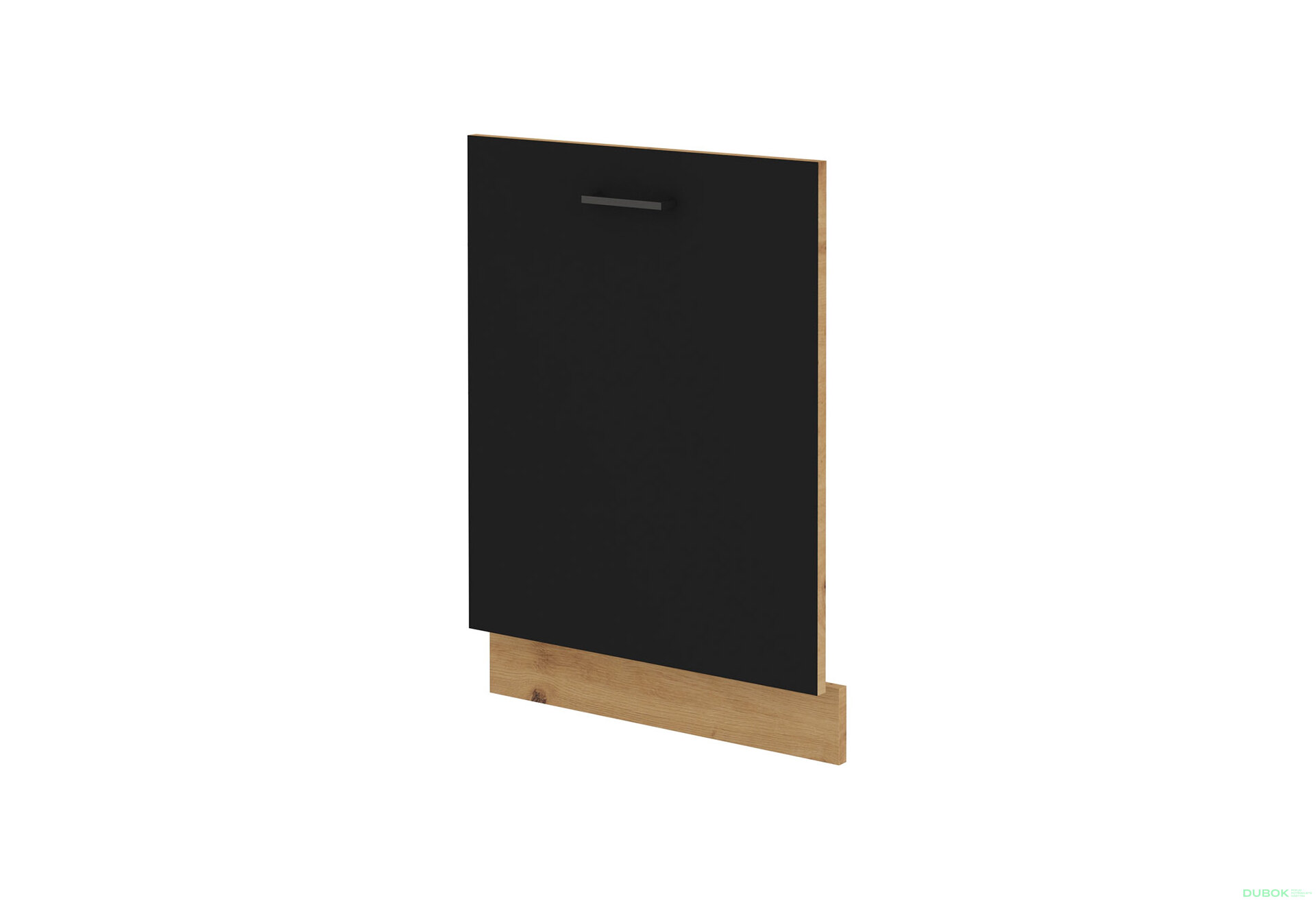 Obrázek 1 - ZM 713x596 dvířka dub artisan / černý mat Modena