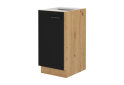Obrázek 5365 - Kuchyňská sestava 2.4 m dub artisan / černý mat Modena