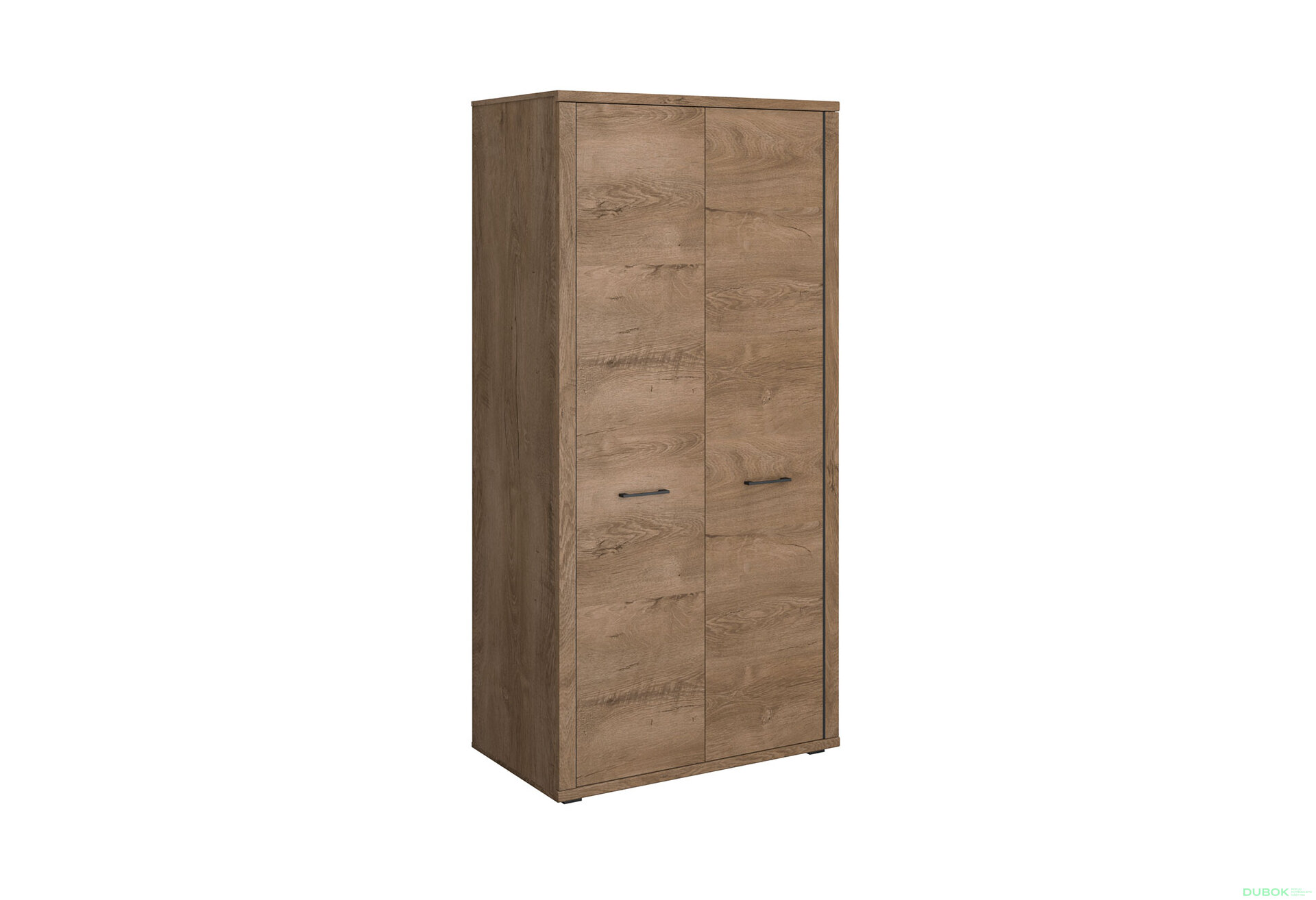 Obrázek 2 - Skříň dvoudveřová Cordan 101.9x210x60.6 cm Dub lefkas