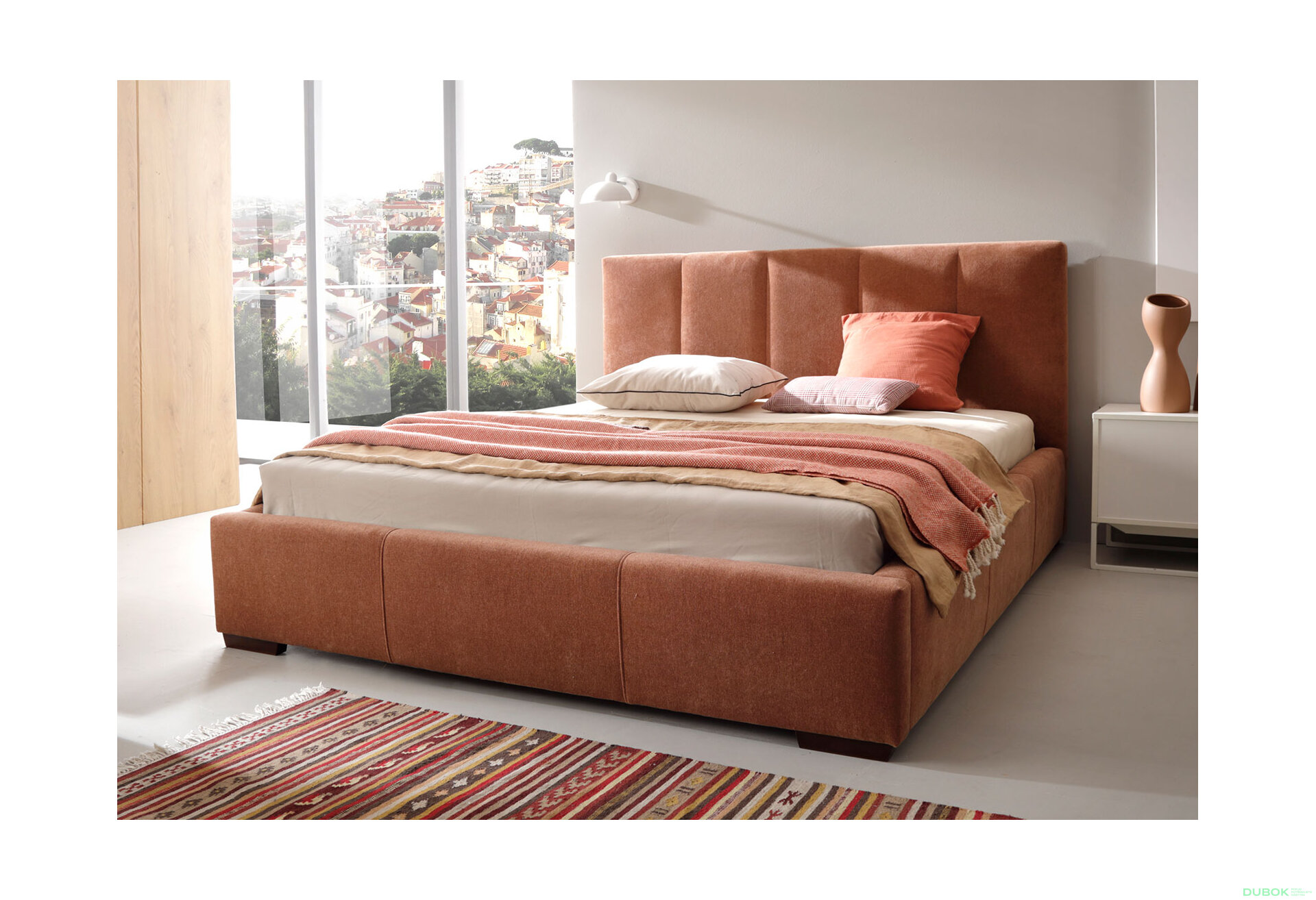 Obrázek 2 - Postel Vanessa 180x200 Storm 54 Davis C4 Orzech