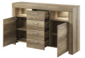 Obrázek 2 - Komoda SK155 Sky country šedá