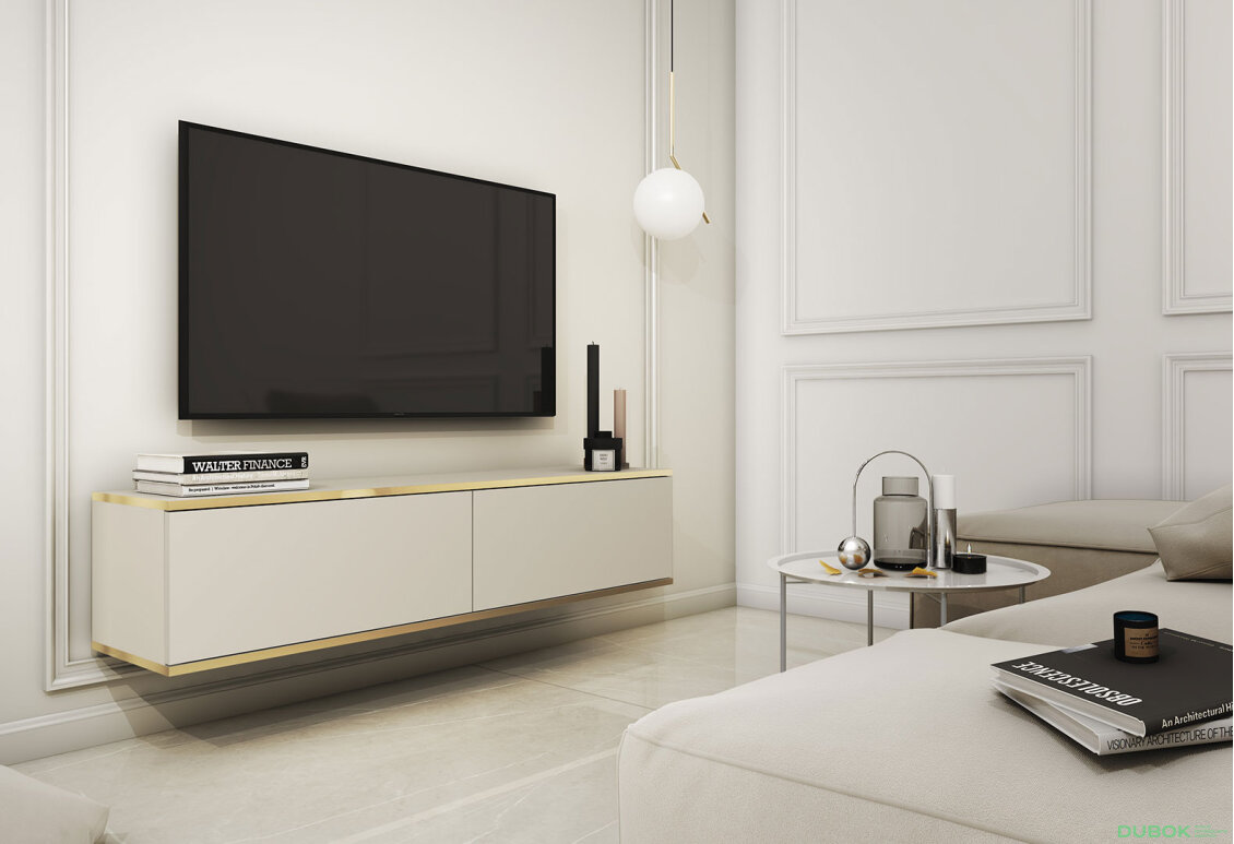 Obrázek 2 - TV stolek RTV 135 béžový Oro