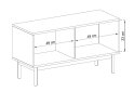 Obrázek 3 - TV stolek BRTV104 jackson hickory / grafit Basic